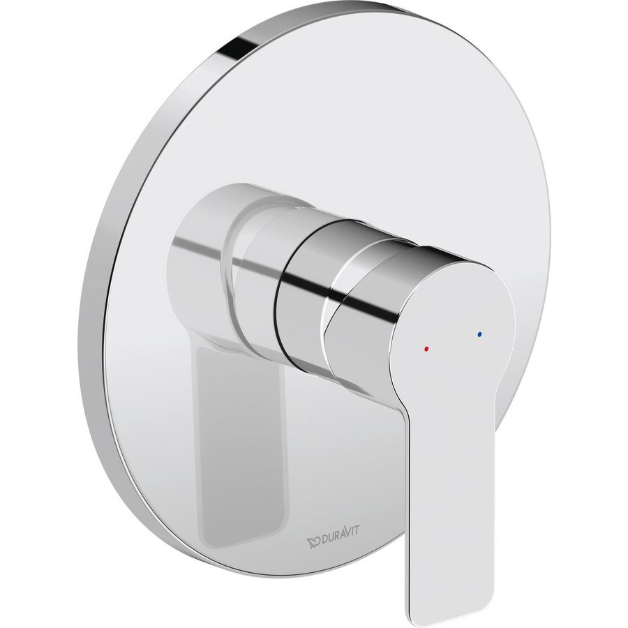 douchemengkraan 1-hendel inbouw chroom DC4210010010