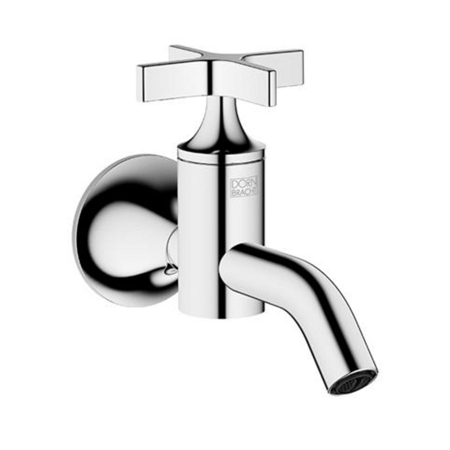 VAIA Tapkraan koud water z.afvoer. Dark Platinum gebors.