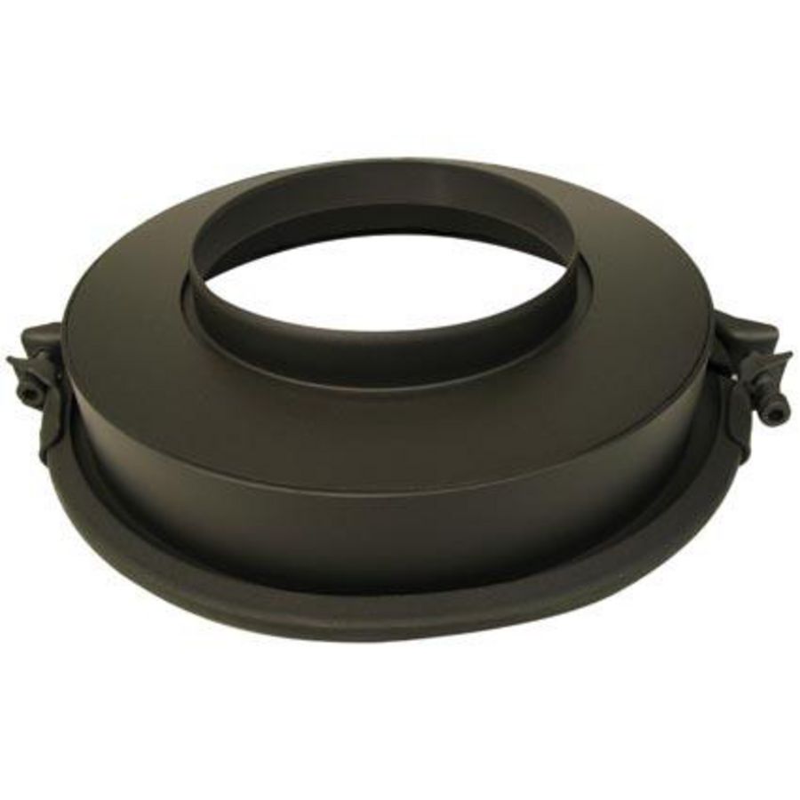 Aansluitstuk luchttoevoer naar onderen ø150mm voor RLA/RLU
