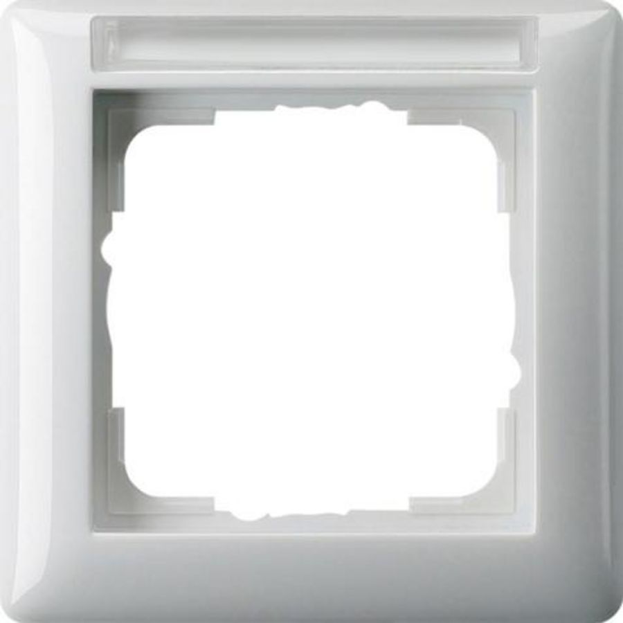 Afdekraam 1-voudig TK Gira Standard 55 zuiver wit