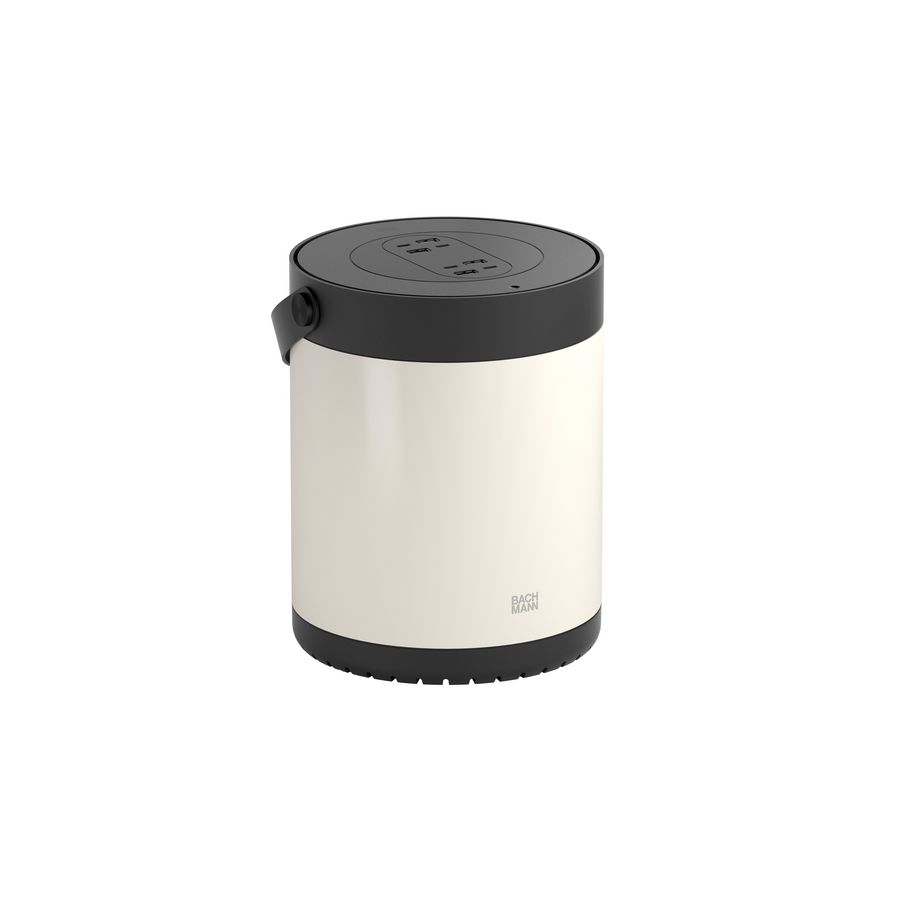 MOV:E 4x USB A/C chrgr wit zwart