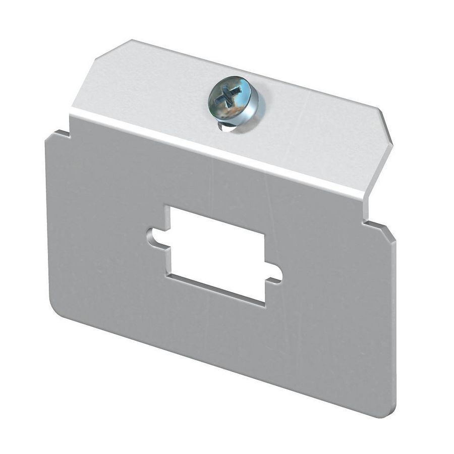 Dragerplaat 1 x gatenpatroon type D rvs A2 1.4301