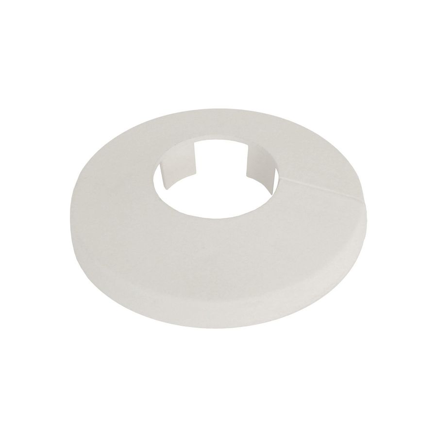 CV Pijprozet 28mm kunststof wit VVE=100