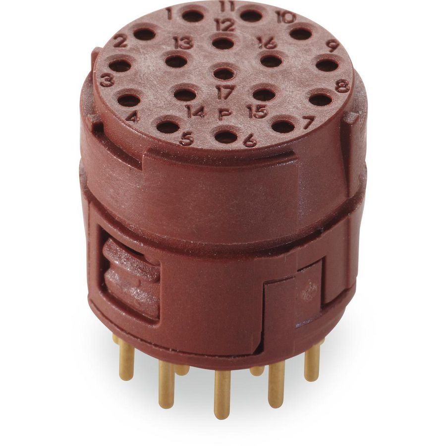 Ronde connector EPIC SIGNAL M23 17P BEM VVE=5