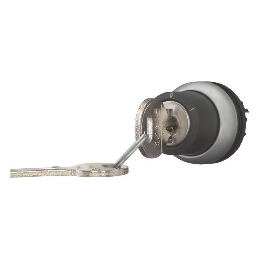 Sleutelschakelaar 2 standen RONIS 455 vast M22-WRS-RS-A1
