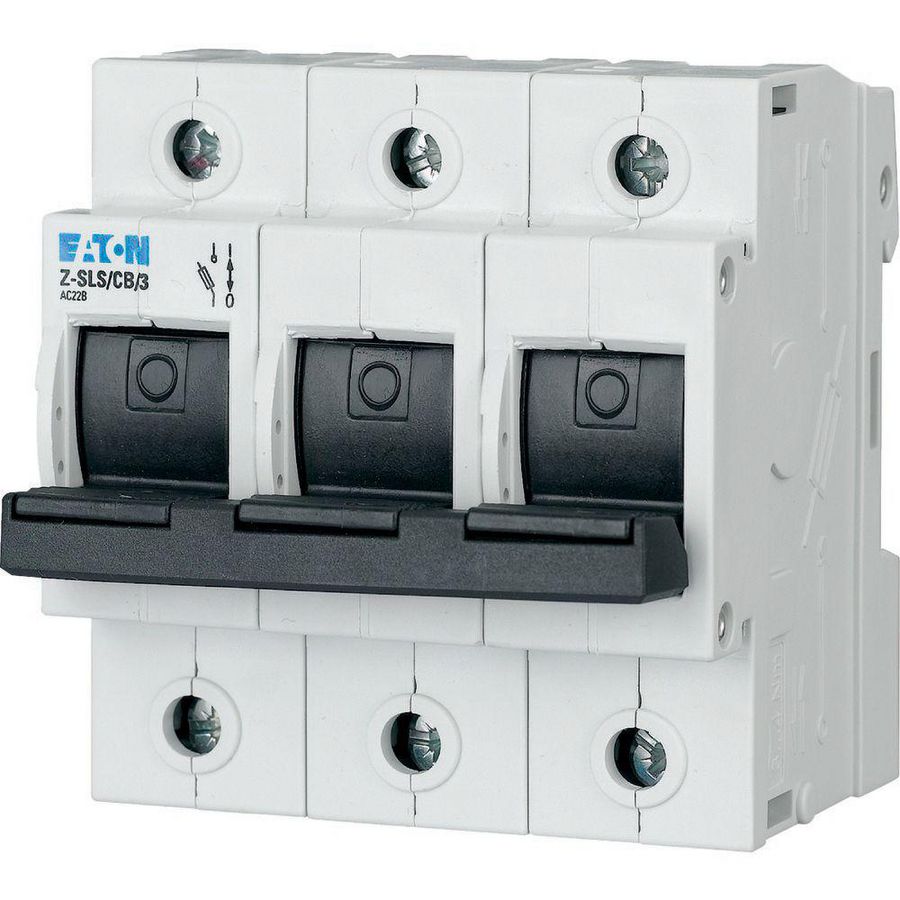 Zekeringlastscheider D02 met trip indicator, 63A, 3p 81mm Eaton