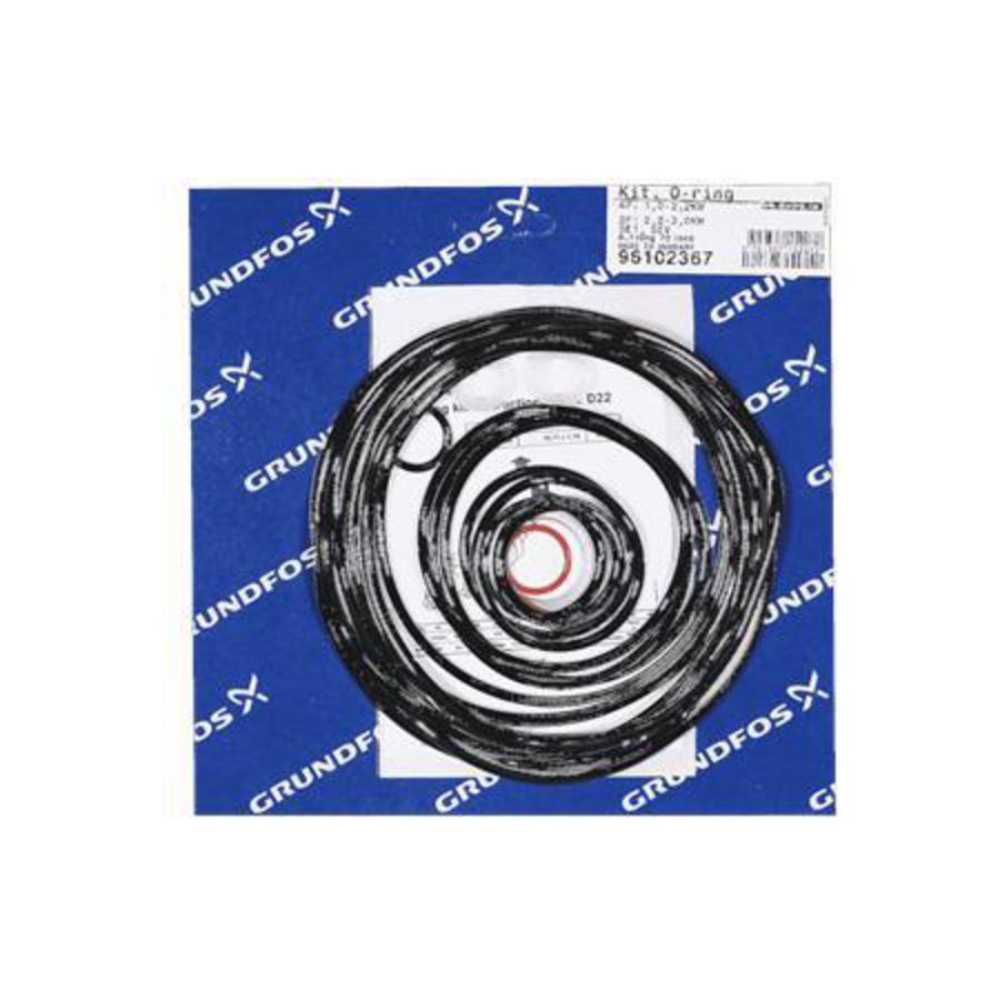 Reserve deel Rep.set O-rings B / kit