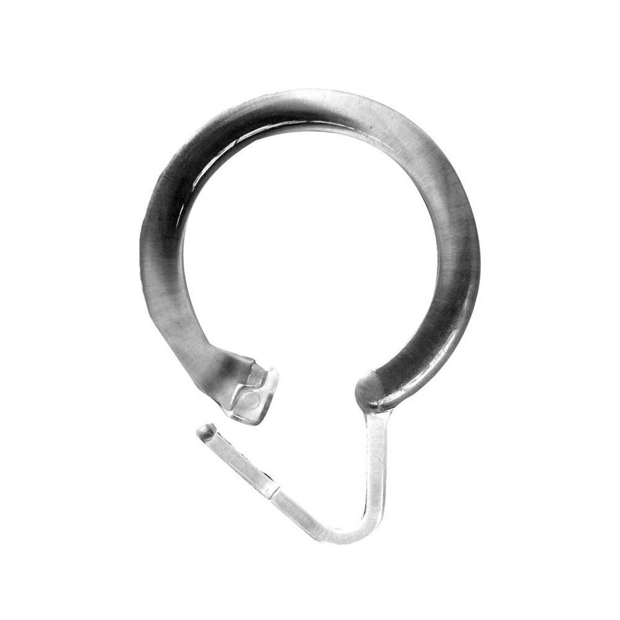 Ophangring ca. 37mm kunststof v. douchegordijn