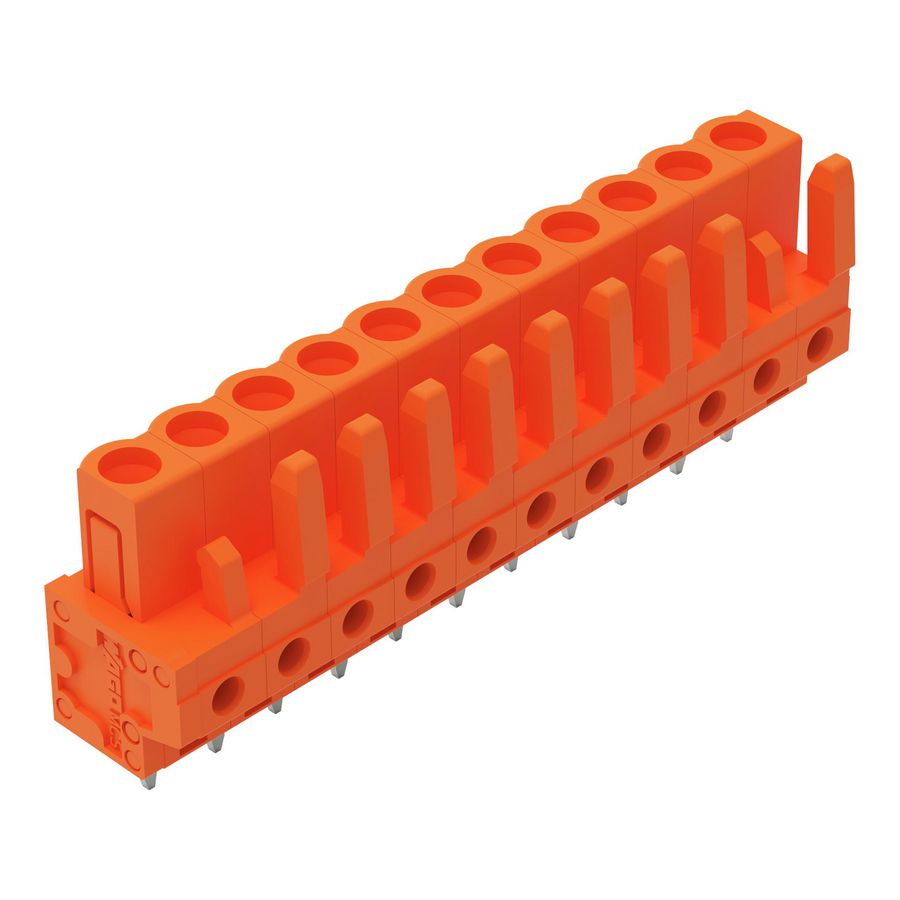 THT FE steker RE raster 5,08mm oranje 232-171 VVE=25