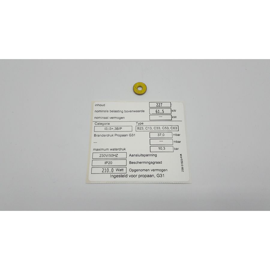 Propaan-set EF Pro 56/230