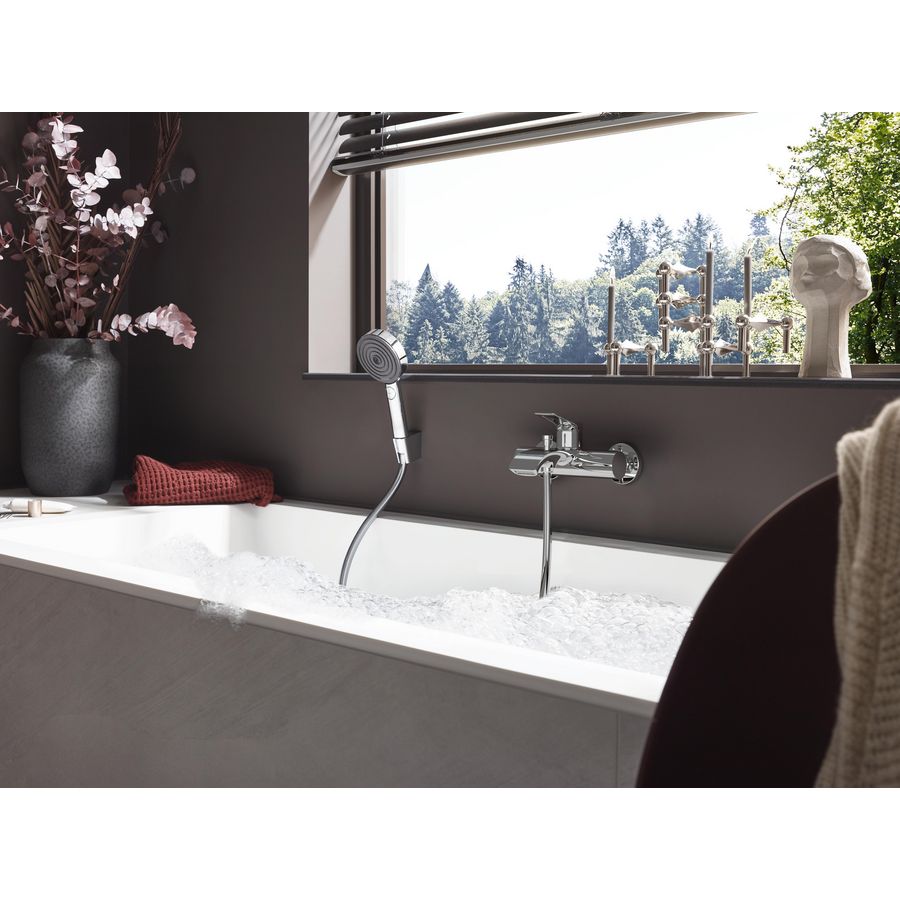Badmengkraan 1-hendel opbouw Vivenis Original chroom
