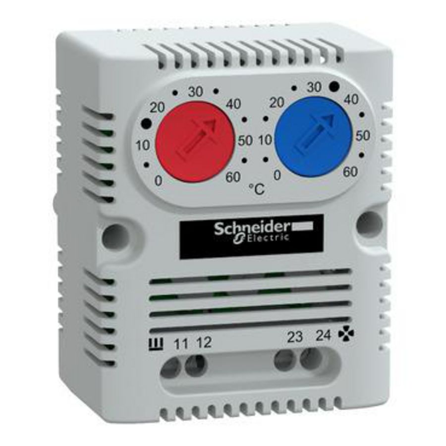 Dubbele thermostaat 250V ClimaSys