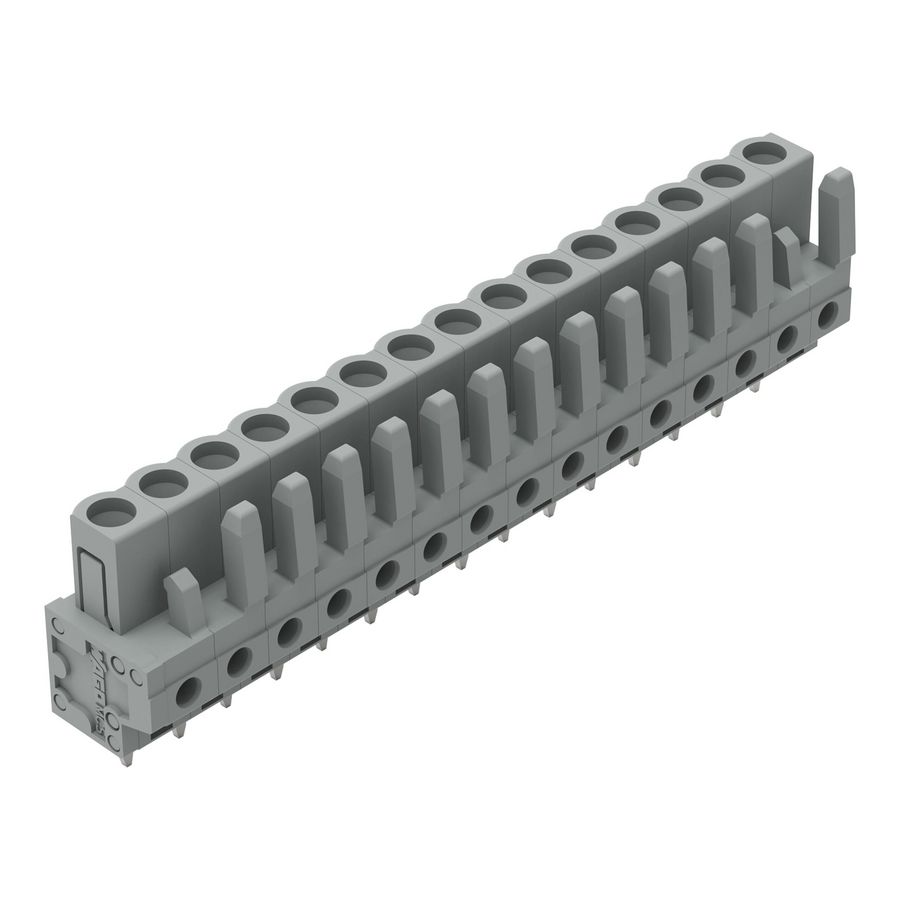THT FE steker RE raster 5mm grijs 232-145 VVE=25