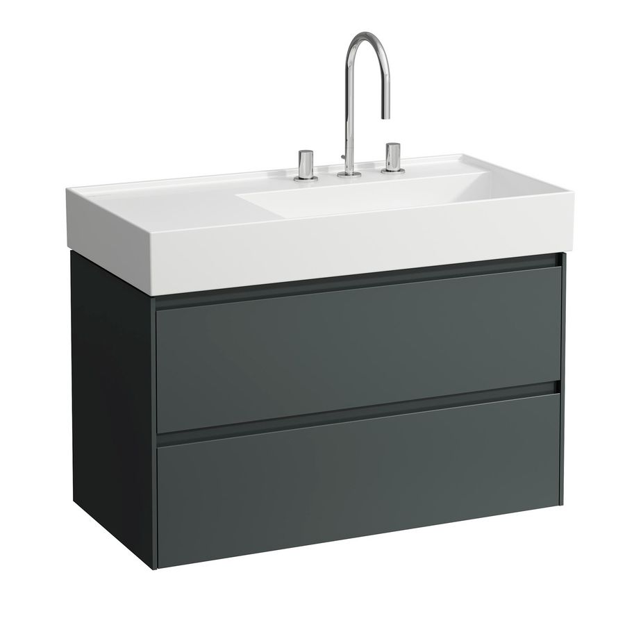Lani badmeubel 900 2 lade icm Kartell wastafel 810339 trgr