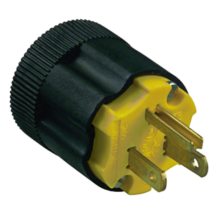 USA Stekker 3 polig zwart