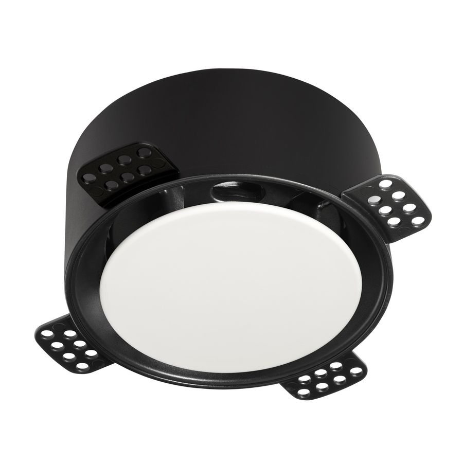 Ventilatieventiel (toevoer of afvoer) Instucbaar NoShow 2.0 Ø125mm zwart