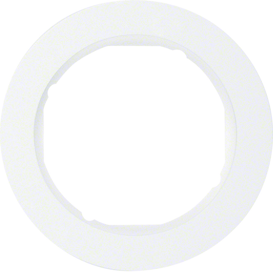 Afdekraam 1-v R.Classic polarwit glz.