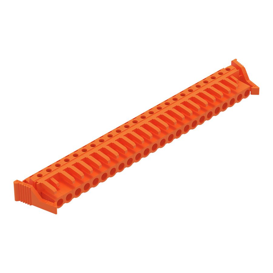 THT FE steker HA raster 5,08mm oranje 232-284/039-000 VVE=10