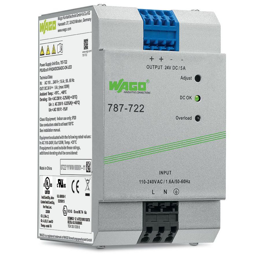 Stroomvoorziening Eco 1-fasig 787-722