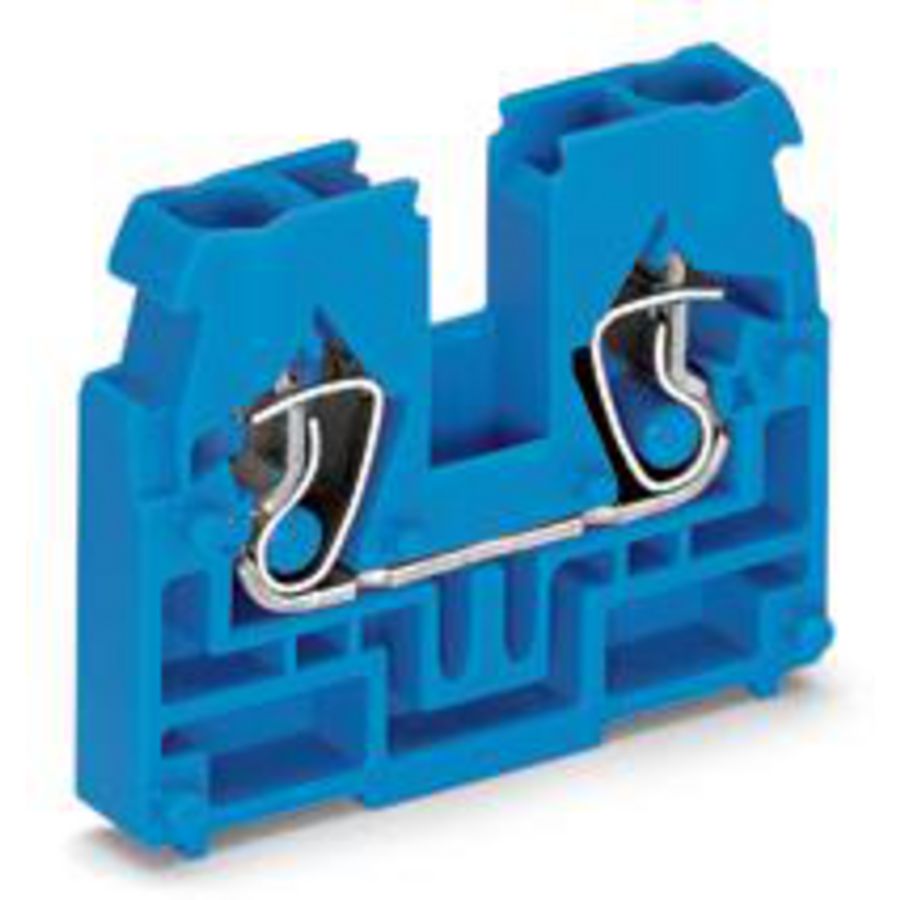 2-draads klem z. drukknop geschikt Ex i-toepassingen VVE=100