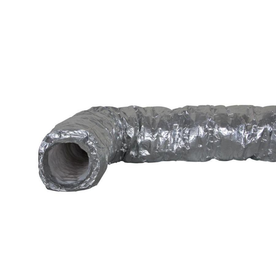 ALU geluiddempende afvoerslang Ø102mm 0,5mtr.