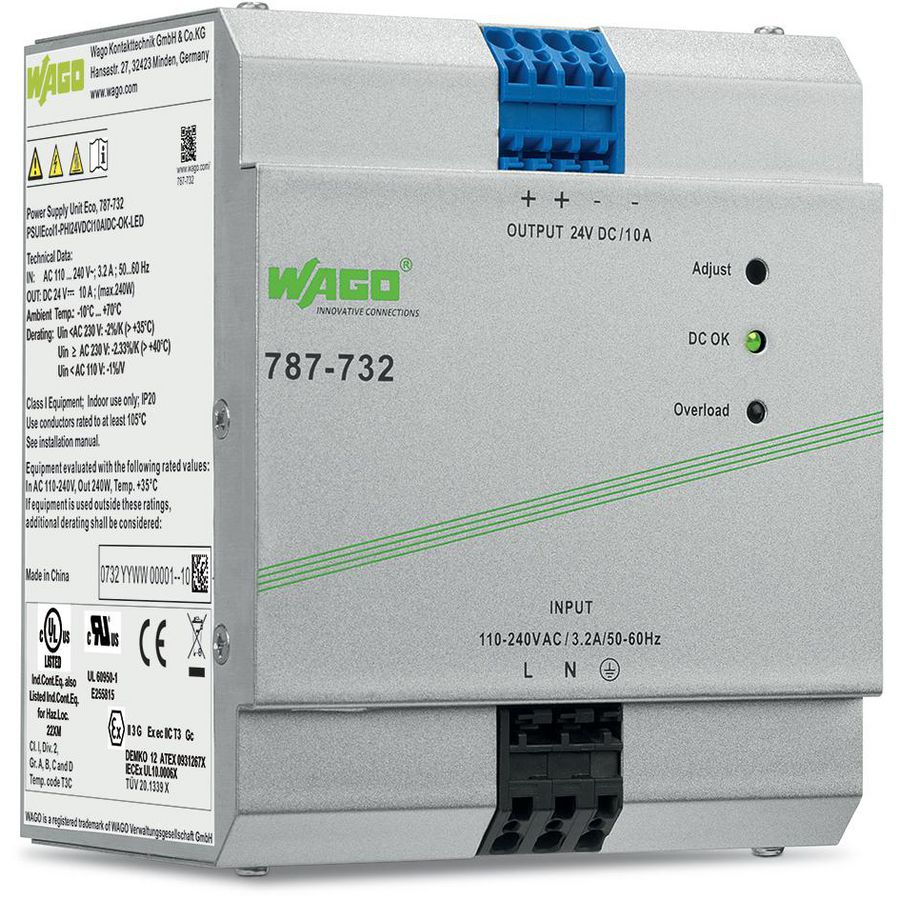 Stroomvoorziening Eco 1-fasig 787-732