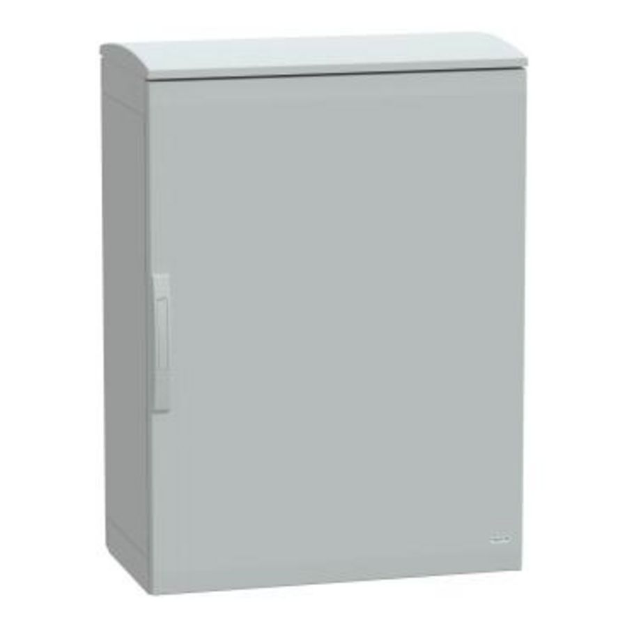 Staande behuizing met dak Polyester IP44 1000x Thalassa PLAT