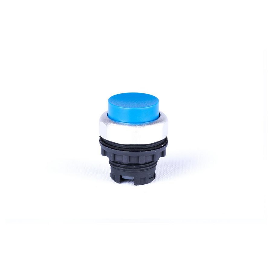 Knop verhoogd tijdelijk zonder print blauw