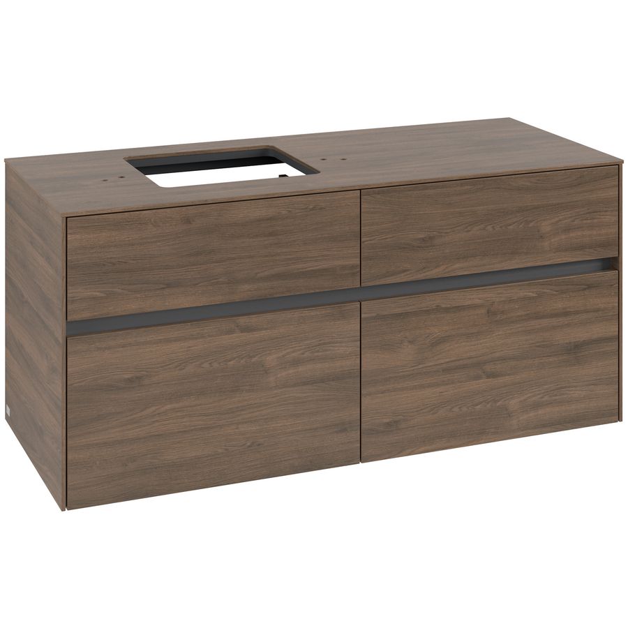 Wastafelonderkast Collaro 1200x548x500mm Ariz.Oak C12900VH