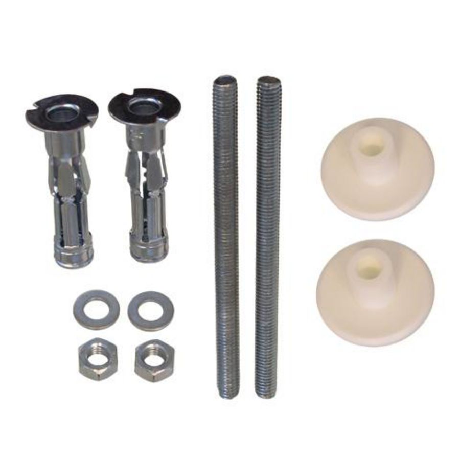 WB-set M8x32mm hollewandplug m. draadeind