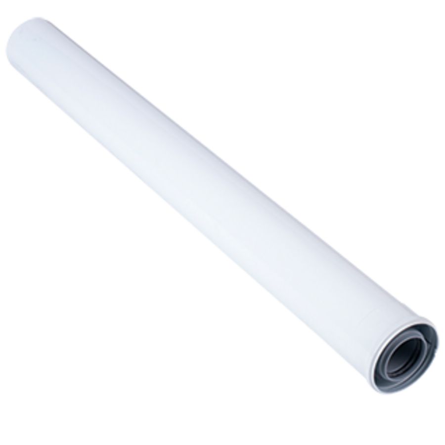 Rookgasleidingen - Uitbreiding PP/GLV 60/100 x 1000mm