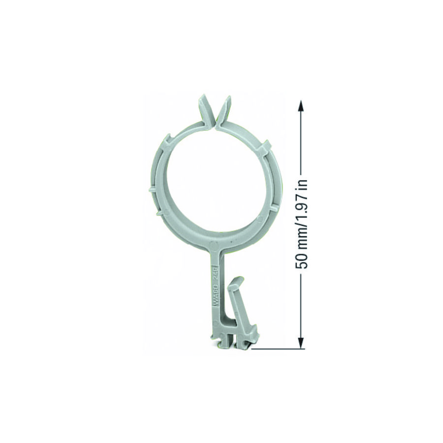 Kabelboomhouder grijs 249-109 VVE=50