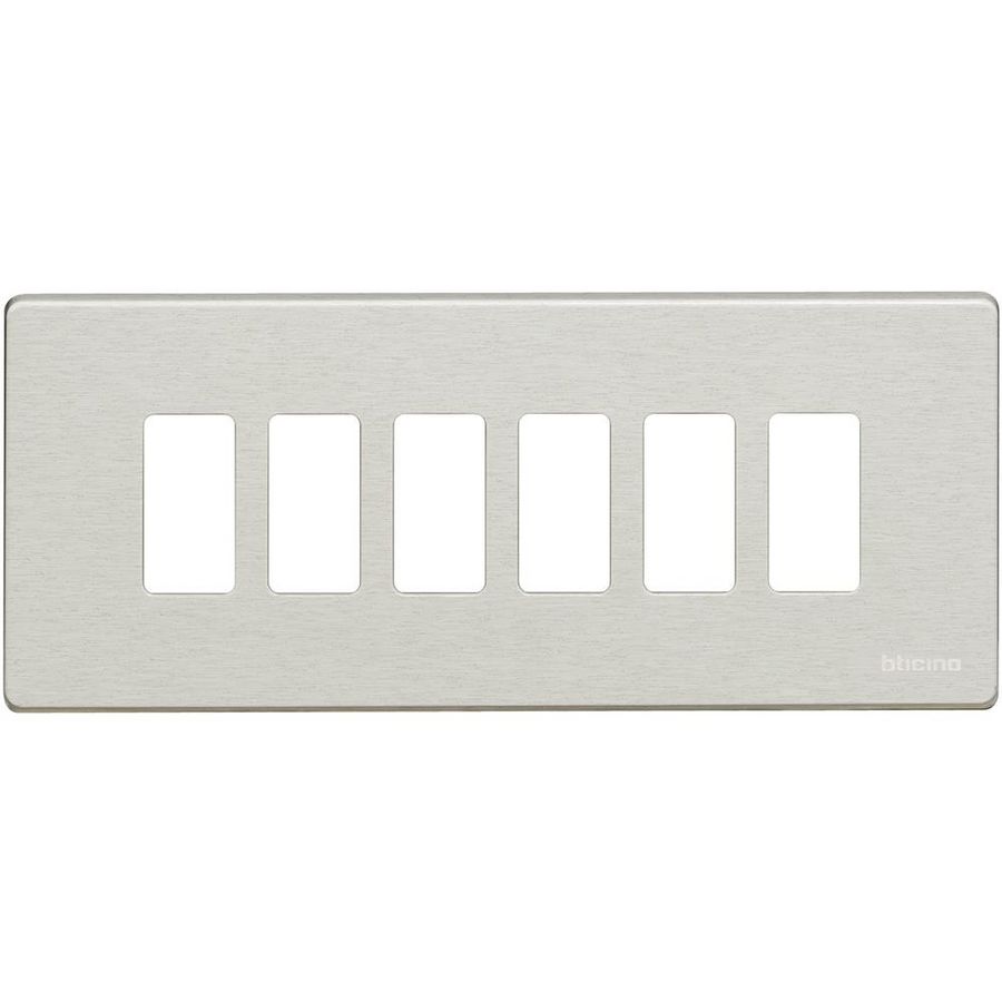 Afdekplaat Magic 6 modulen ivoorkleurig VVE=5