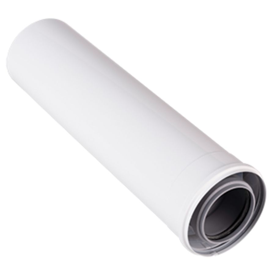 Rookgasleidingen - Uitbreiding PP/GLV 80/125 x 500mm