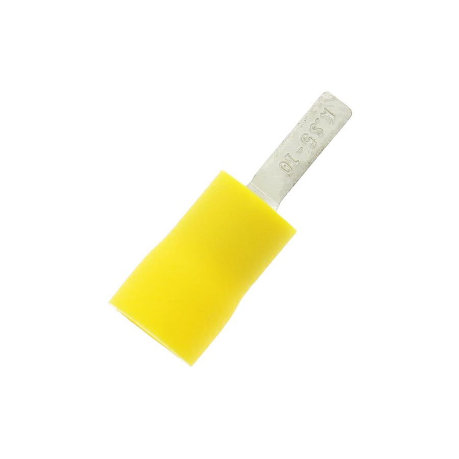 Kist a 100st. geisoleerde platte pensteker P10 4,0-6,0mm²