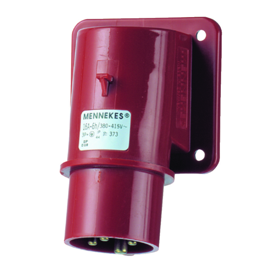 Toestelcontactstop 16A 4-polig  6H 400V IP44