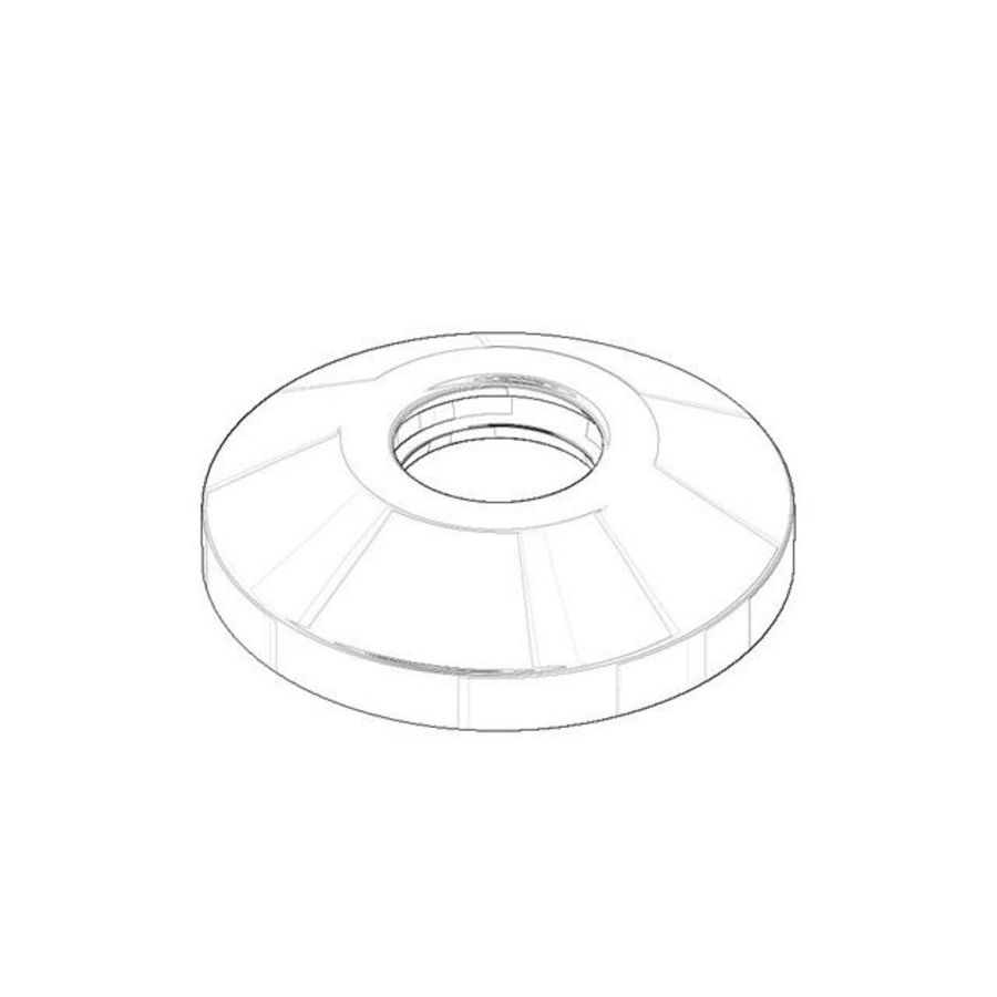 Rozet 60x60x15mm Champagne (22kt Goud) 04270100600-47