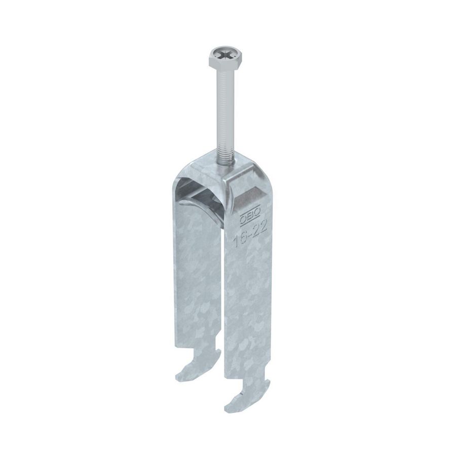 Beugelklem 2056 3-voudig 16-22mm staal thermisch verzinkt 1186018 VVE=50