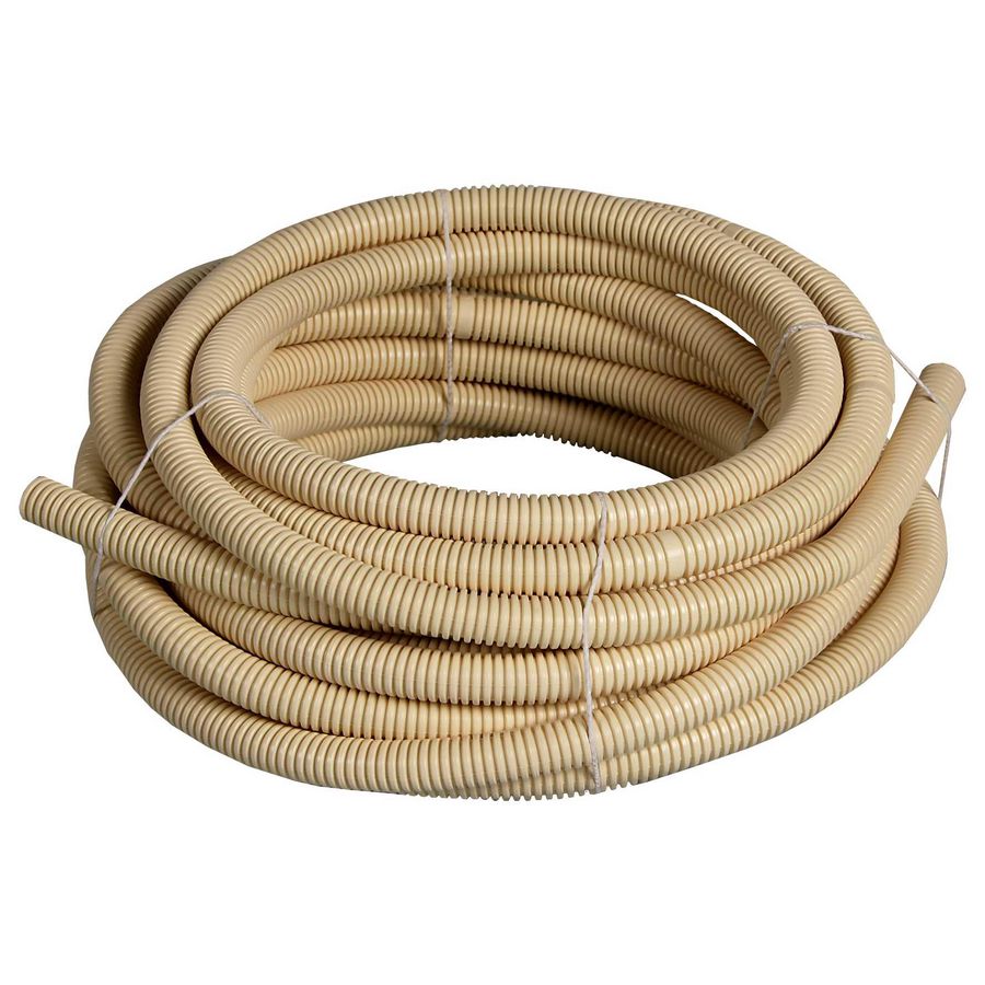 Rol a 10m. Installatiebuis Electroflex 16mm creme VVE=10