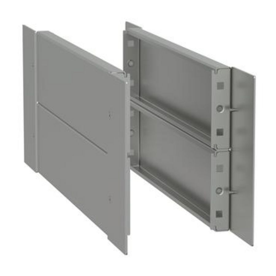 Side plinth H200 D600 stainless steel 316L Spacial