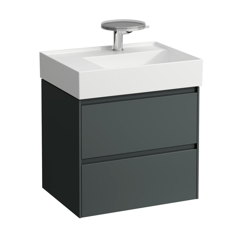 Lani badmeubel 600 2 lade icm Kartell wastafel 810335 trgr