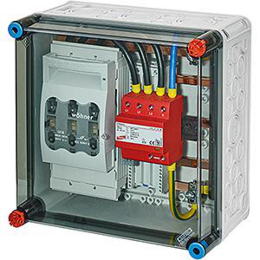 Mi OSB railsysteemkast 250A 5P BM2 OSB 50kA Type 1+2 +NH00