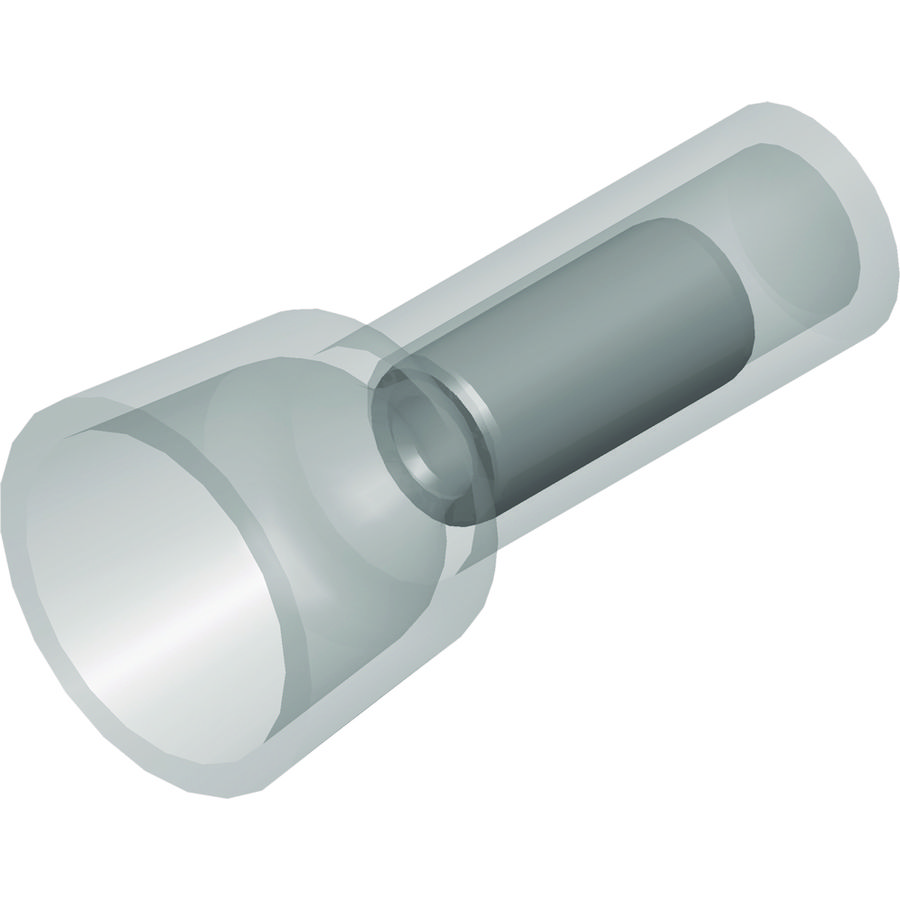 Doos a 100st. Geis. eindverbinder transparant 4-6mm²
