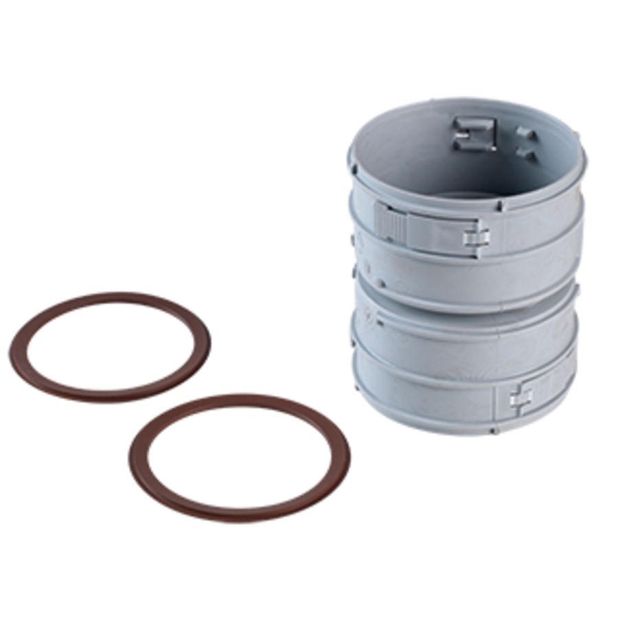 Rookgasleid - Adap flex-flex PP 100