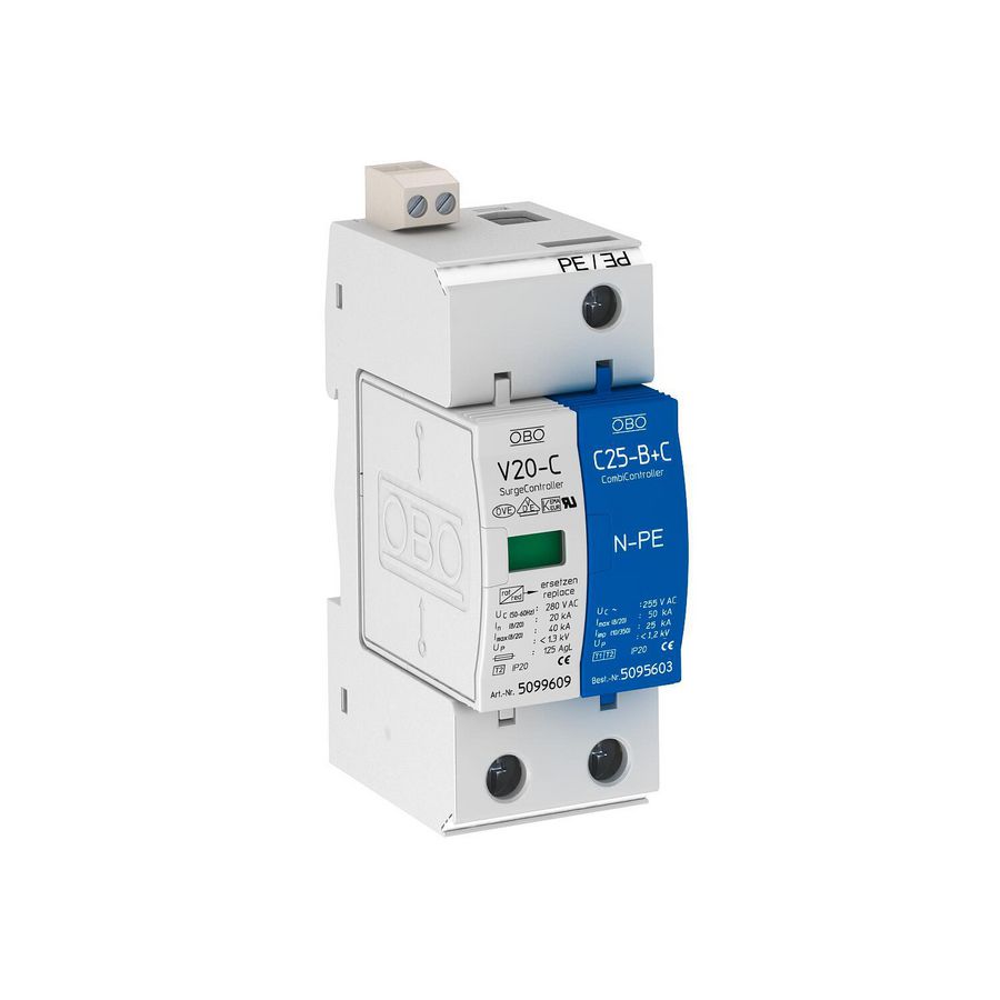 SurgeController V20 1 +1 met optisch signaal 280V