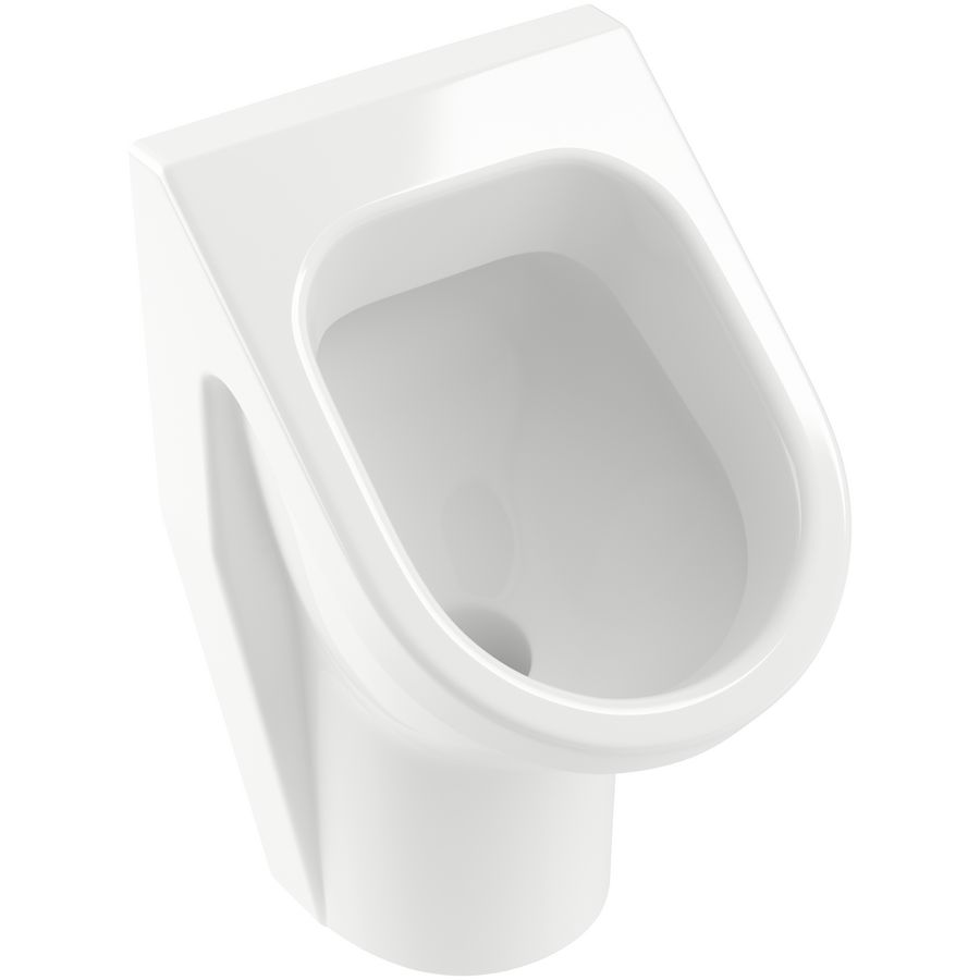 Architectura urinoir wit achterinlaat +keramische zeef+spatreduct.