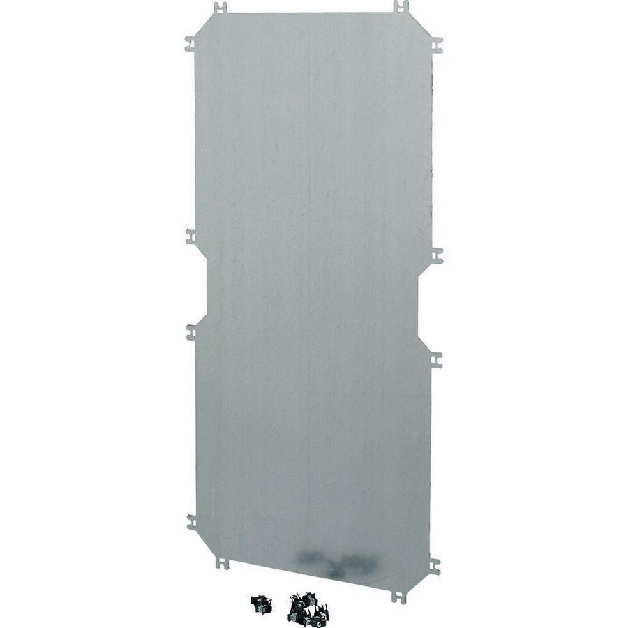 Montageplaat 2 mm dik gegalvaniseerd voor kast Ci48