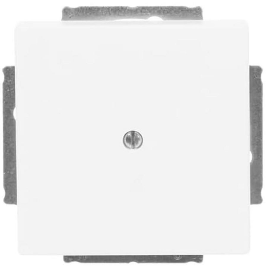 Centraalplaat blinde inb draag f-matwit