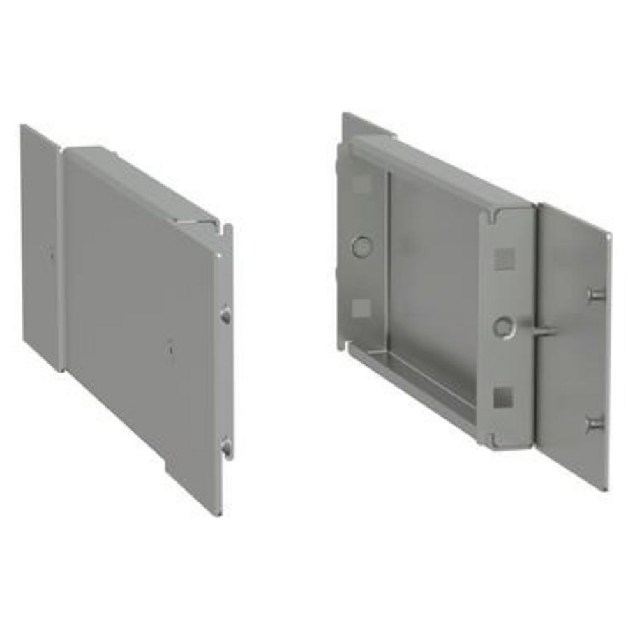 Sokkel Zijkant 100x400mm RVS Spacial