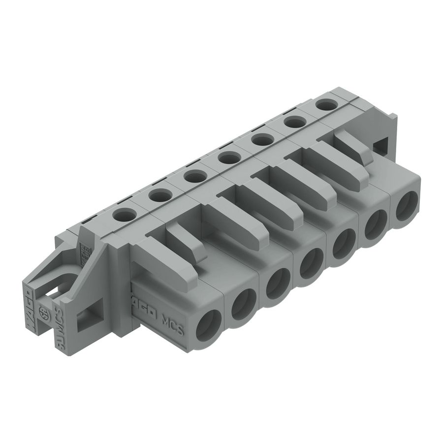 THT FE steker HA raster 5mm grijs 232-237/031-000 VVE=50